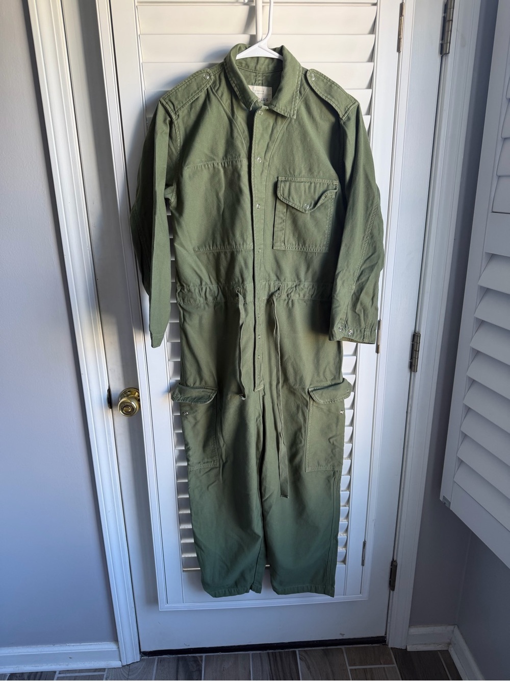 Surplus CofH green boiler utility jumpsuit sz XS coveralls